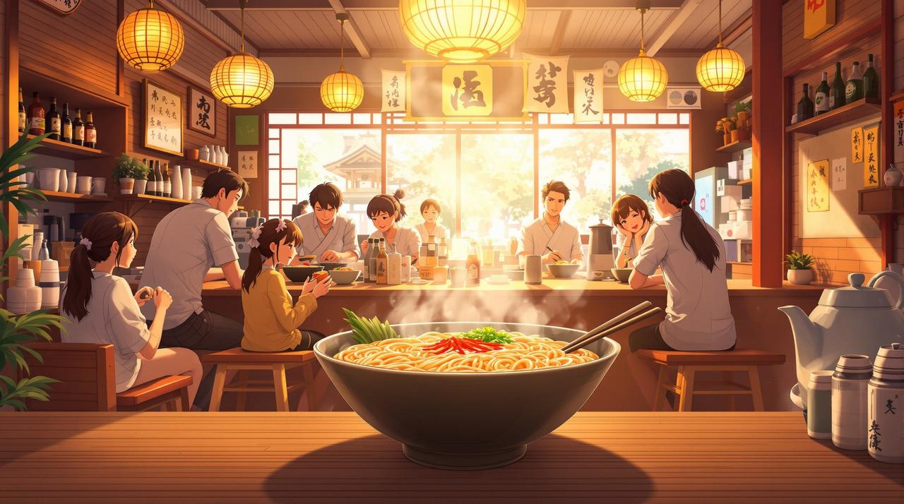 百灵短剧品牌治愈动画《一碗热汤》—— 日式拉面连锁品牌形象升级 百灵短剧客户案例 - 品牌治愈动画《一碗热汤》—— 日式拉面连锁品牌形象升级